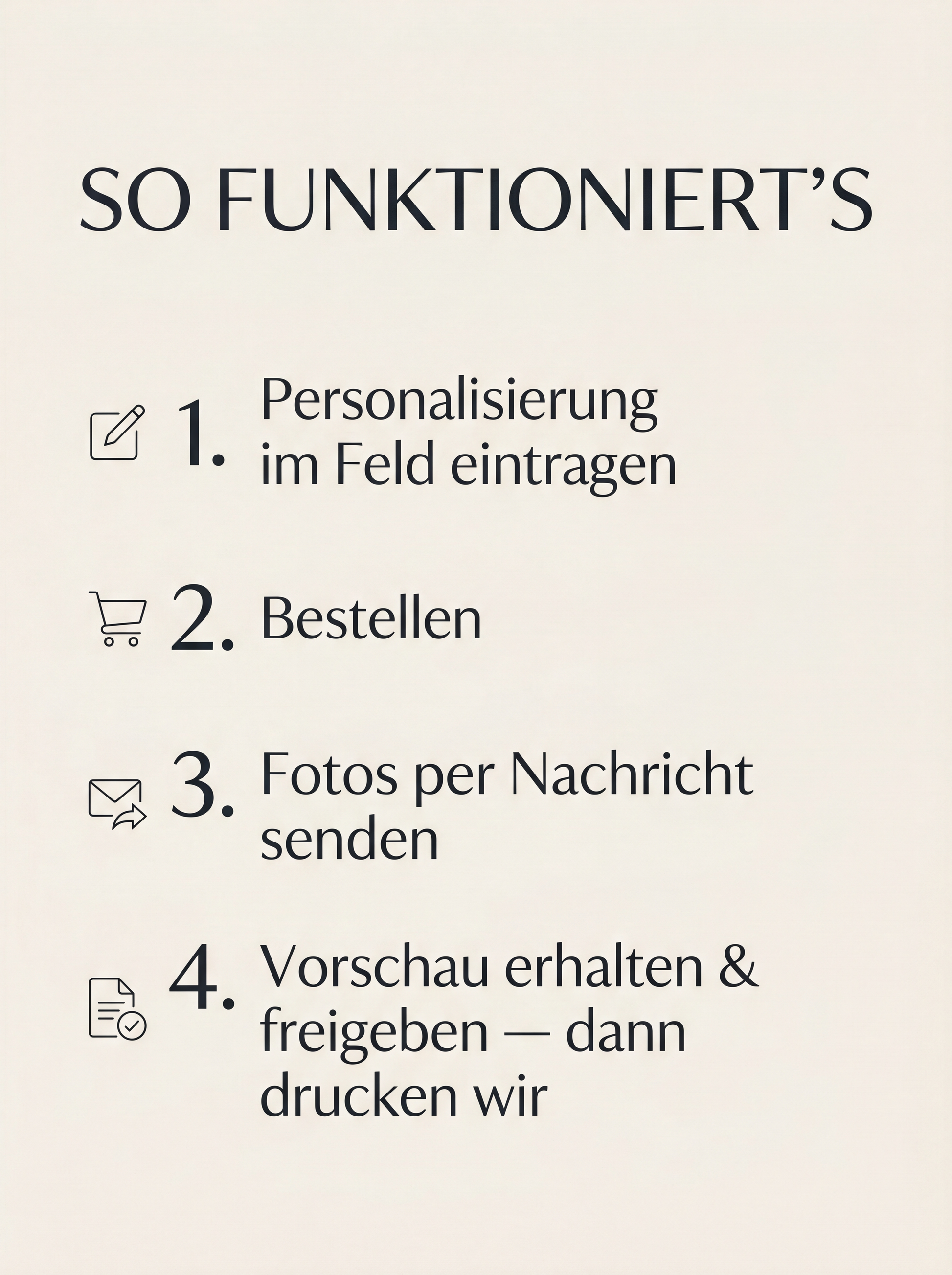 So funktioniert die Personalisierung